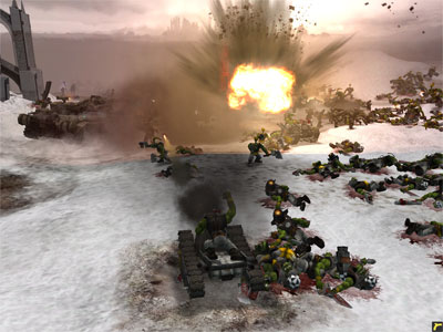 Nowe screeny z Warhammer 40.000: Dawn of War - Winter Assault!