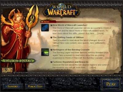 Blizzard wprowadza World of Warcraft Launchera
