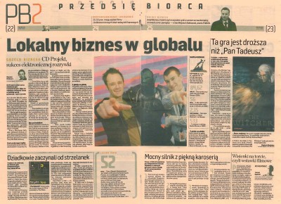 CD Projekt w Pulsie Biznesu!