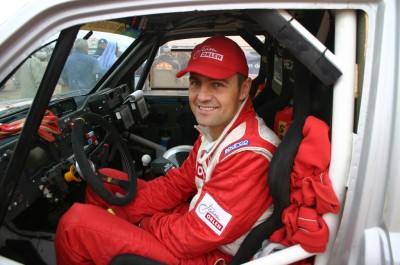 Krzysztof Hołowczyc w polskiej wersji SEGA Rally!
