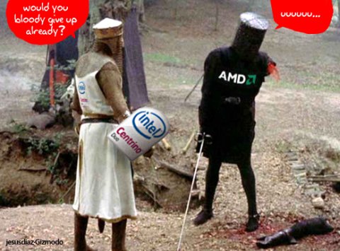 Intel pracuje z AMD nad zamienną grafiką