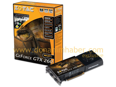Fabrycznie podkręcony GeForce GTX 260 od firmy Zotac