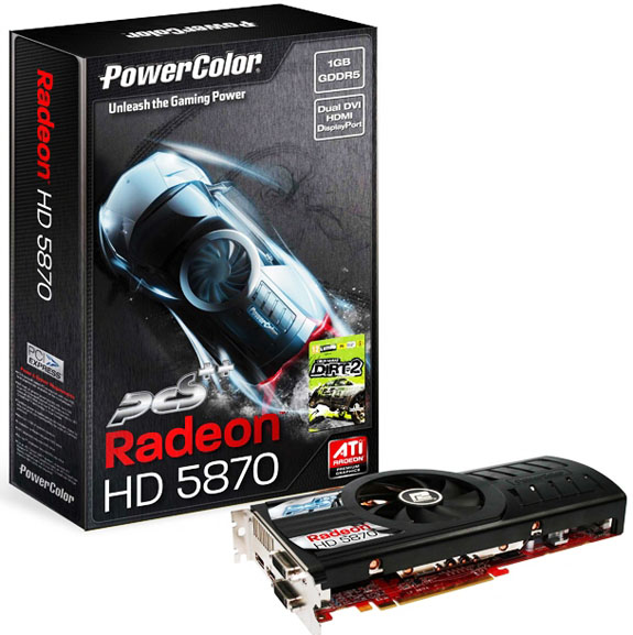Podkręcony Radeon HD 5870 od PowerColor