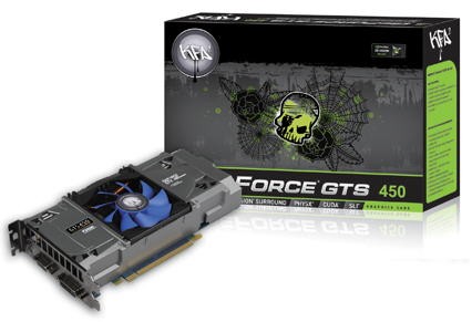 KFA2, 19 kart GeForce GTS 450