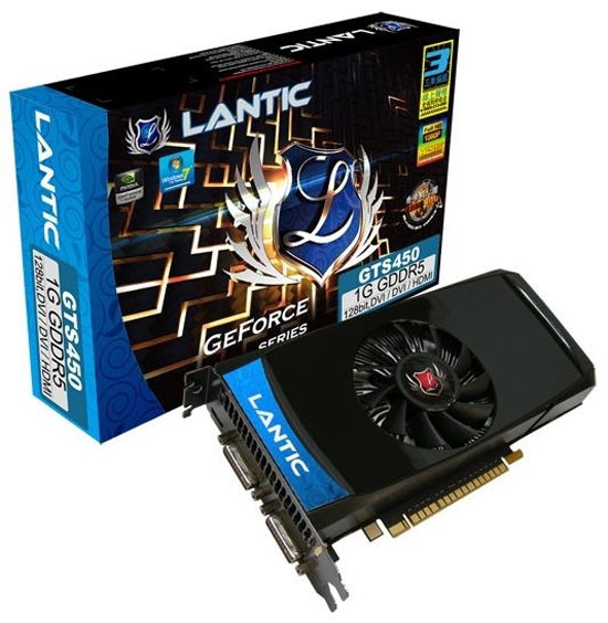 Lantic, 19 kart GeForce GTS 450