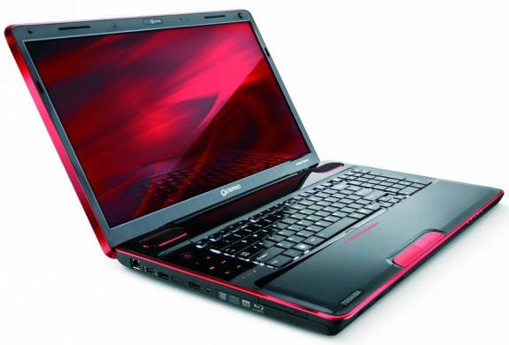 Laptop dla graczy Toshiba Qosmio X500 z GTX 460