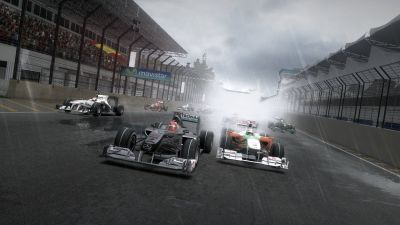 DiRT 3 zapożyczy deszczową chmurę z F1 2010
