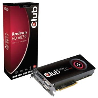 Club3D, Czerwona fala - Radeony HD 6850 i HD 6870