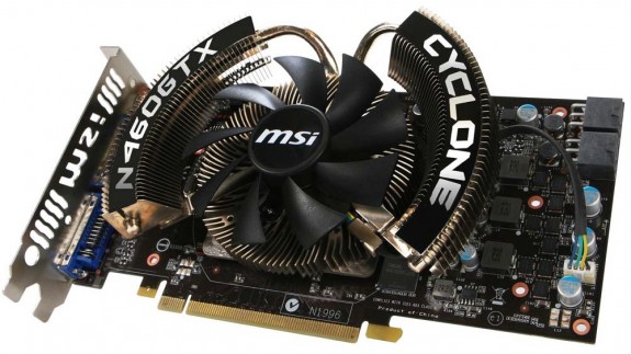 MSI, Cięcie hiciora, czyli GeForce GTX 460 SE
