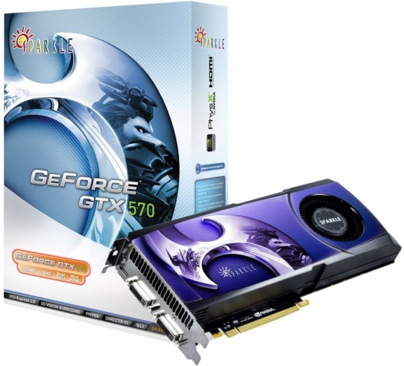 Sparkle, GeForce GTX 570 - przegląd propozycji