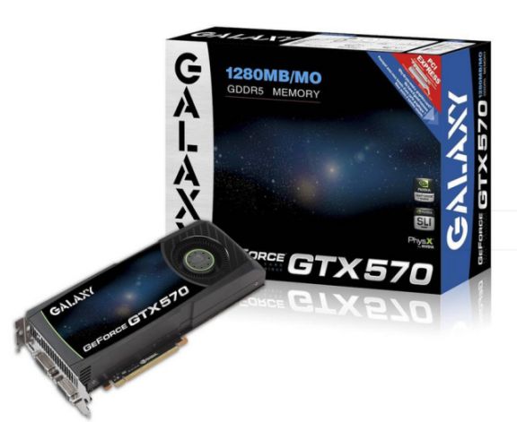 Galaxy, GeForce GTX 570 - przegląd propozycji