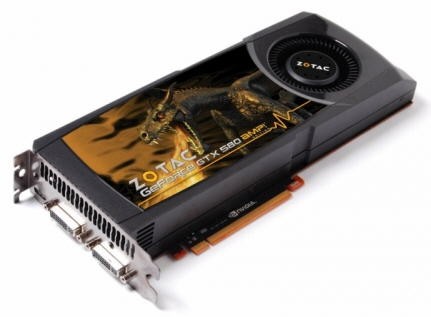Podkręcony Zotac GeForce GTX 580 AMP! Edition