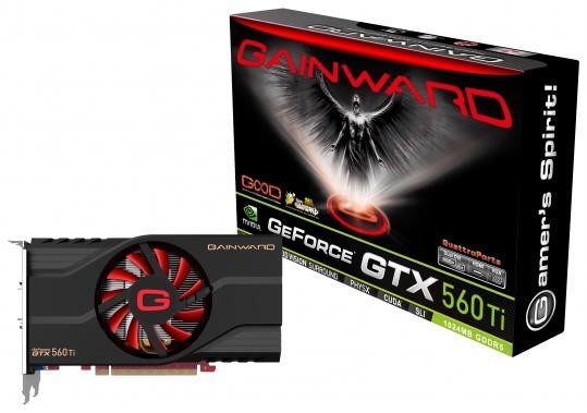 Gainward GeForce GTX 560 Ti razy cztery