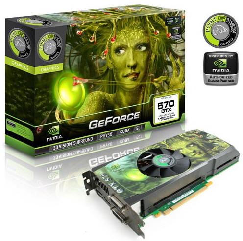 Kolejny przepakowany GeForce GTX 570 z 2,5 GB VRAM. Tym razem od Point of View