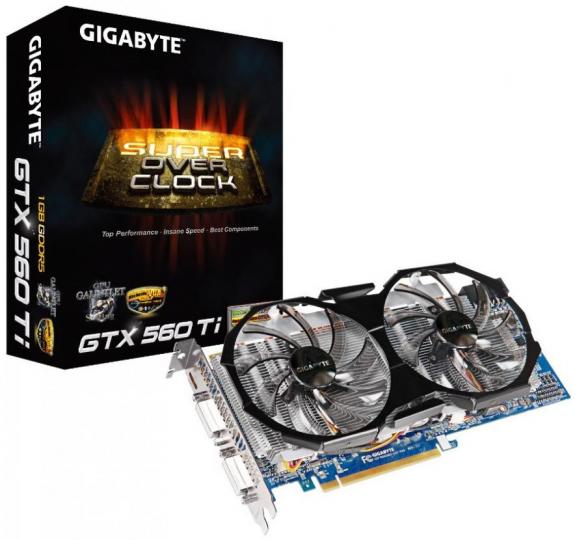 Gigabyte GeForce GTX 560 Ti Super OverClock - edycja druga, poprawiona