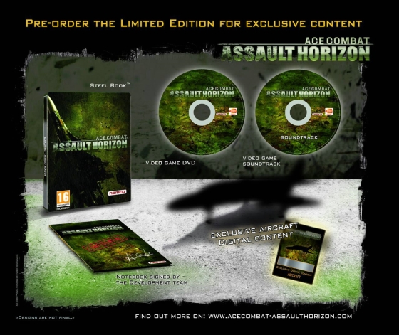 Bonusy dla pre-orderowców Ace Combat: Assault Horizon sa naprawdę konkretne