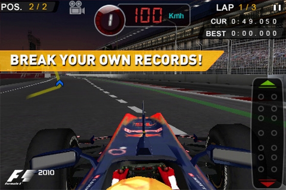 F1 2010 teraz także na iOS
