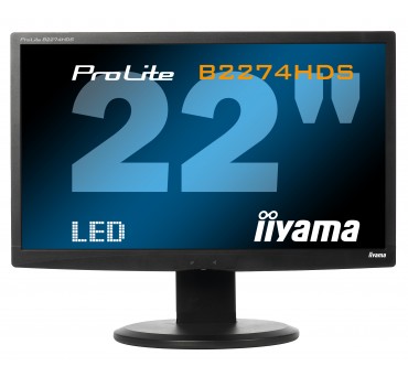 iiyama ProLite B2274HDS - nowy monitor LED z funkcją Pivot już w sierpniu