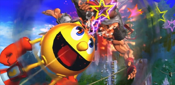 Pac-Man i Mega Man w Street Fighter X Tekken