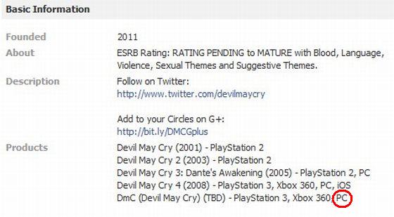 Nowa galeria z Devil May Cry. Gra trafi na PC?