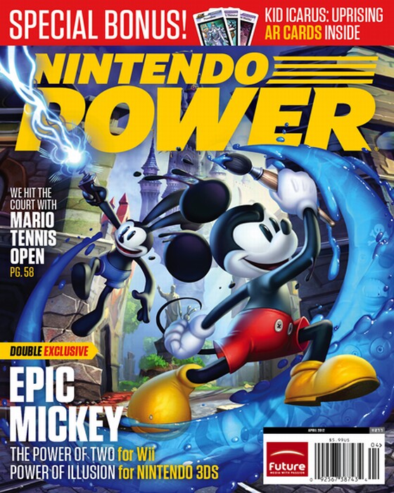 Disney Epic Mickey: Power of Illusion dla 3DS-a potwierdzony przez Nintendo Power