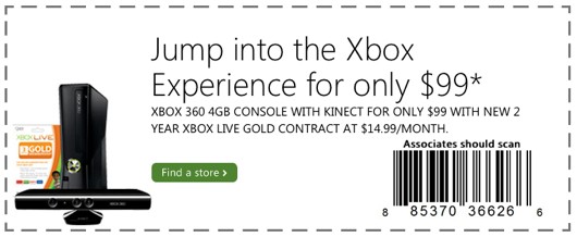 Xbox 360 z Kinectem za 99 dolarów? Tak, ale...