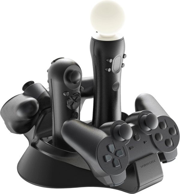 Duracell Gaming PS3 Pad & Move Charger, Z prądem, czyli ciekawe akcesoria dla graczy od Duracell