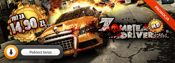 Zombie Driver HD - wersja cyfrowa na PC dostępna w sklepie gram.pl!
