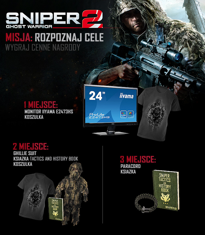Konkurs Sniper: Ghost Warrior 2 - rozpoznaj cele i ustrzel nagrody