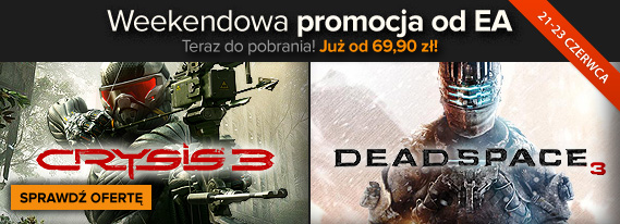 Crysis 3 i Dead Space 3 w weekendowej promocji w sklepie gram.pl!