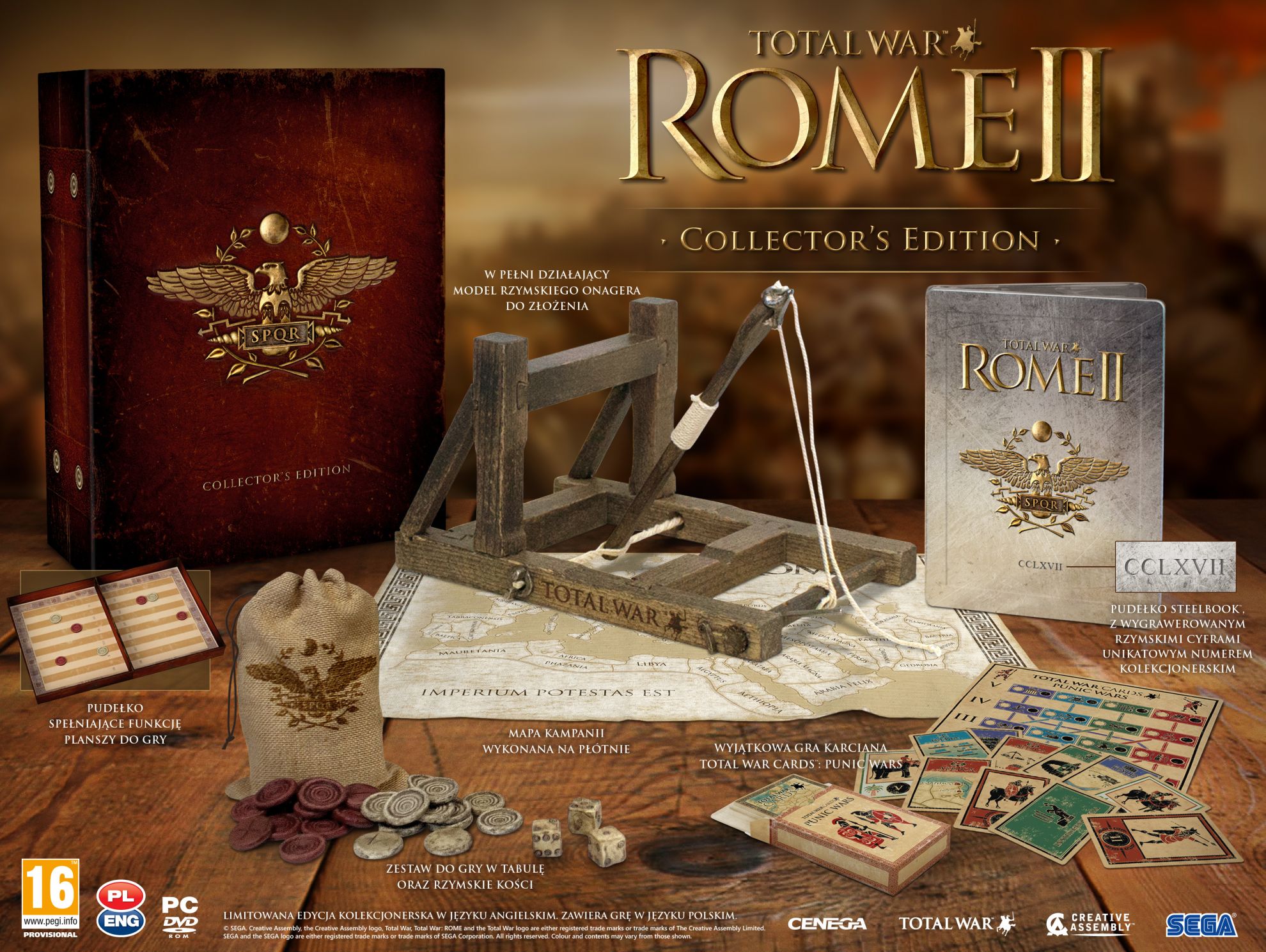 Ruszyły zamówienia przedpremierowe na Total War: Rome 2 - Edycja Kolekcjonerska w sklepie gram.pl. Darmowe DLC jako bonus!