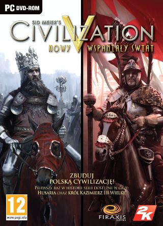 Sid Meier's Civilization V: Nowy Wspaniały Świat z wyjątkową, polską okładką