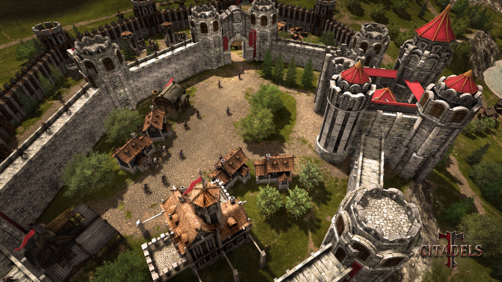 Citadels, średniowieczny RTS w czasach króla Artura, na premierowym trailerze
