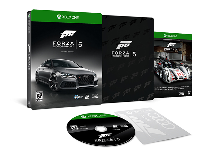 Limitowana edycja Forza Motorsport 5 - szczegółowa zawartość i wizualizacja