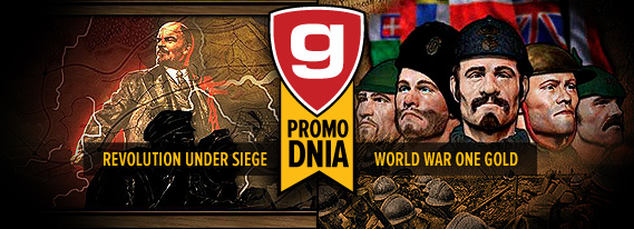 Tylko dziś w sklepie gram.pl! Revolution Under Siege i World War One Gold w cenie 13,26 zł!