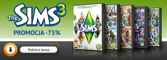 Promocja w sklepie gram.pl! The Sims 3 i dodatki w atrakcyjnych cenach! Taniej nawet o 79 %! 