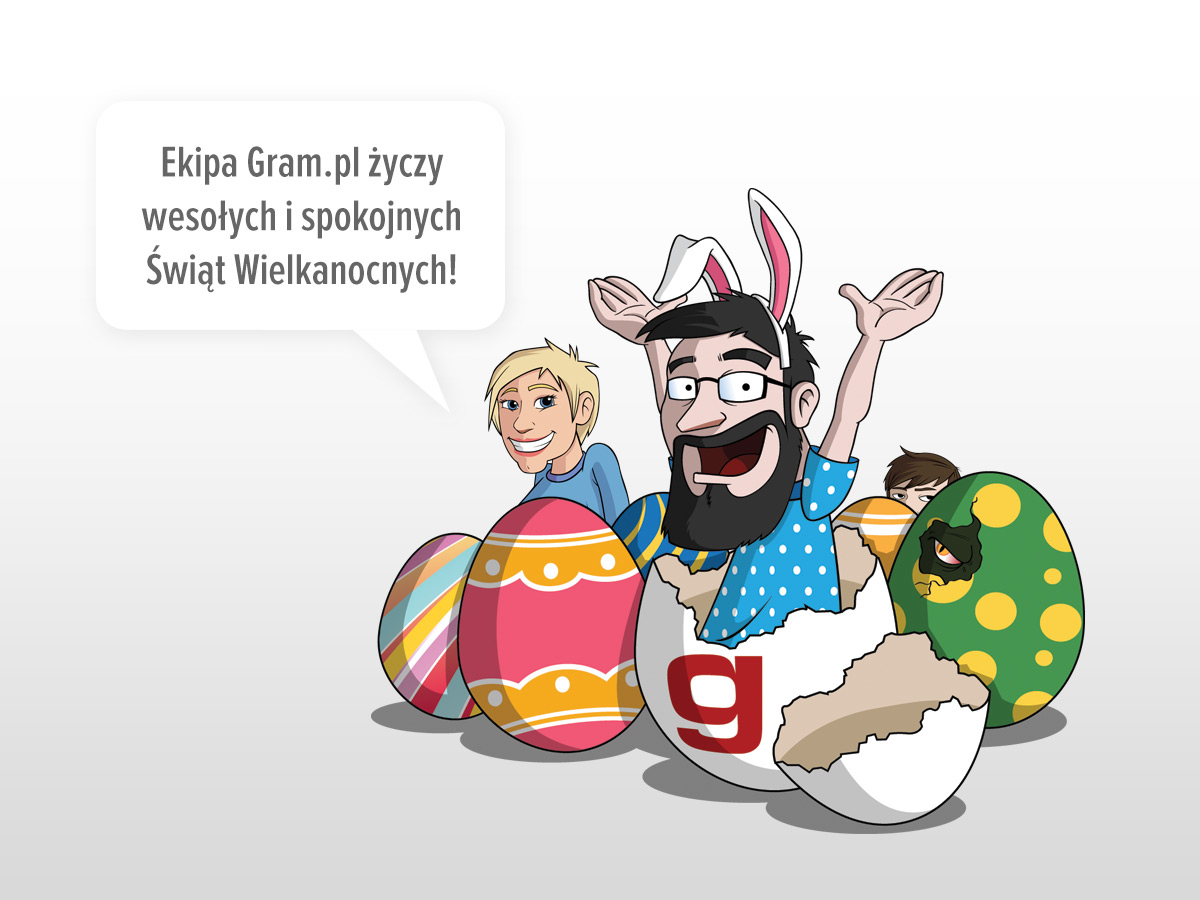 Ekipa Gram.pl życzy Wesołych Świat Wielkanocnych!