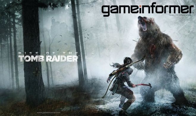 Rise of the Tomb Raider tematem z okładki nowego Game Informera