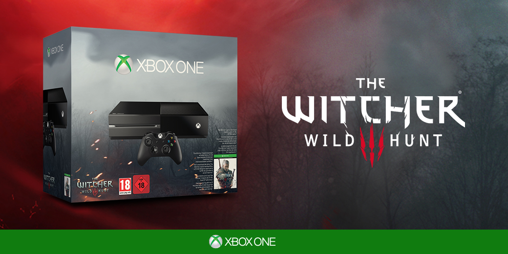 Sklep: Zestawy konsola Xbox One + Wiedźmin 3: Dziki Gon dostępne od 19 maja