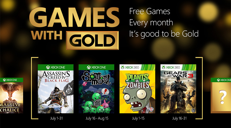 Abonenci Xbox Live Gold od lipca będą otrzymywać po dwa darmowe tytuły na Xboksa One