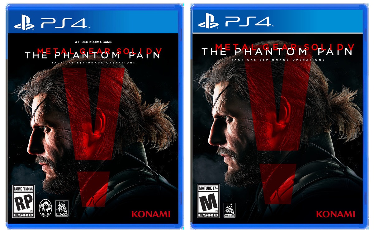 Nowa wersja okładki Metal Gear Solid V już bez wzmianki o Hideo Kojimie