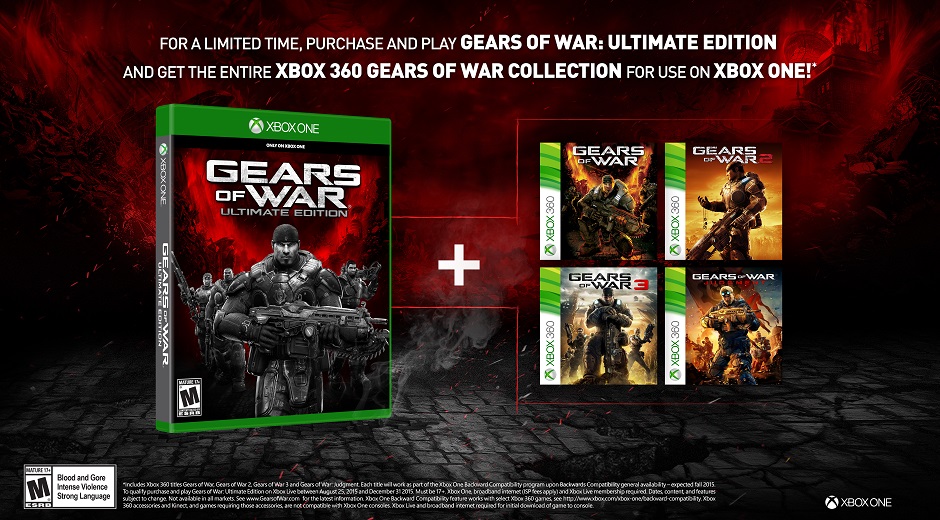 Gears of War: Ultimate Edition z darmową kolekcją gier z serii Gears of War