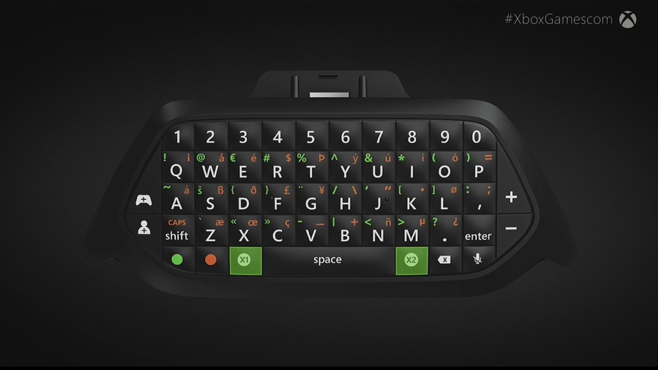 Gamescom 2015: kontroler Xboksa One z Chat Padem ułatwi pisanie wiadomości