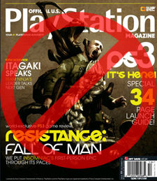 Amerykańska edycja Official PlayStation Magazine zamknięta