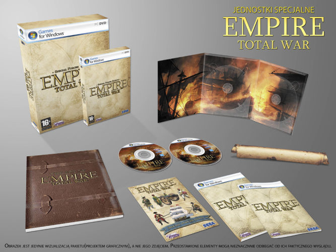 Doborowe jednostki. Specjalna edycja Empire: Total War dla kolekcjonerów!