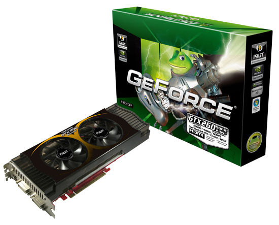 Palit zapowiedział kartę graficzną GeForce GTX260 Sonic 216SP 