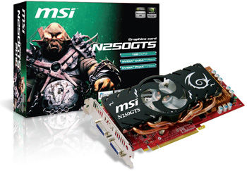 CeBIT 2009: MSI zapowiada dwie karty graficzne GeForce GTS 250