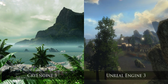 CryEngine 3 kontra Unreal Engine 3