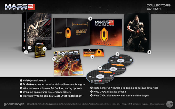 Zobacz w akcji bonusy z pre-ordera Mass Effect 2!