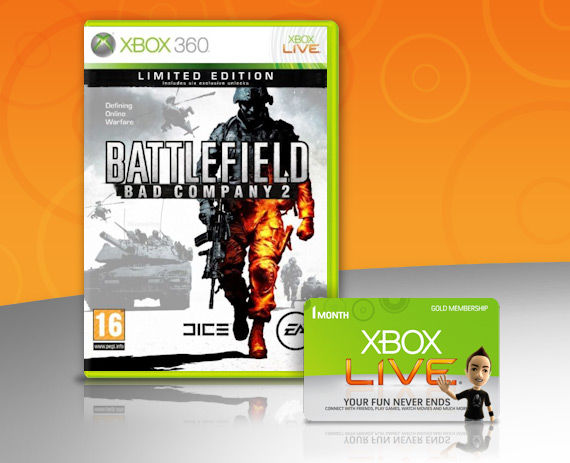 Battlefield: Bad Company 2 - edycja limitowana + miesiąc Xbox Live! Gold